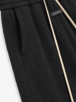 Boiled Wool Relaxed Shorts