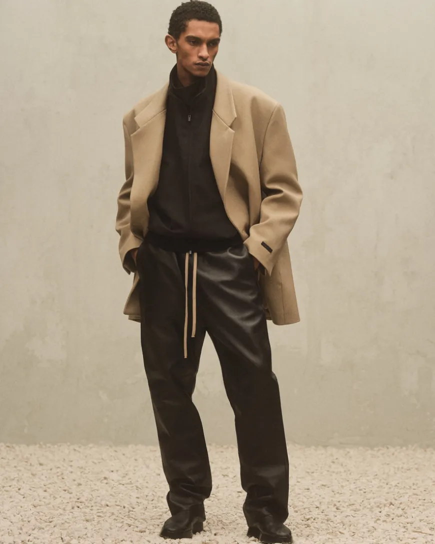 Bonded Leather Forum Pants
