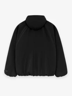 Bonded Nylon Hooded Bomber