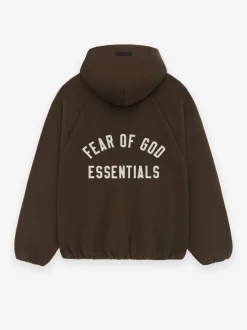 Brushed Hooded Bomber