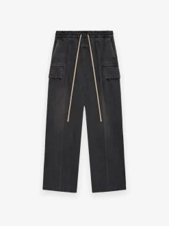 Denim Cargo Pant