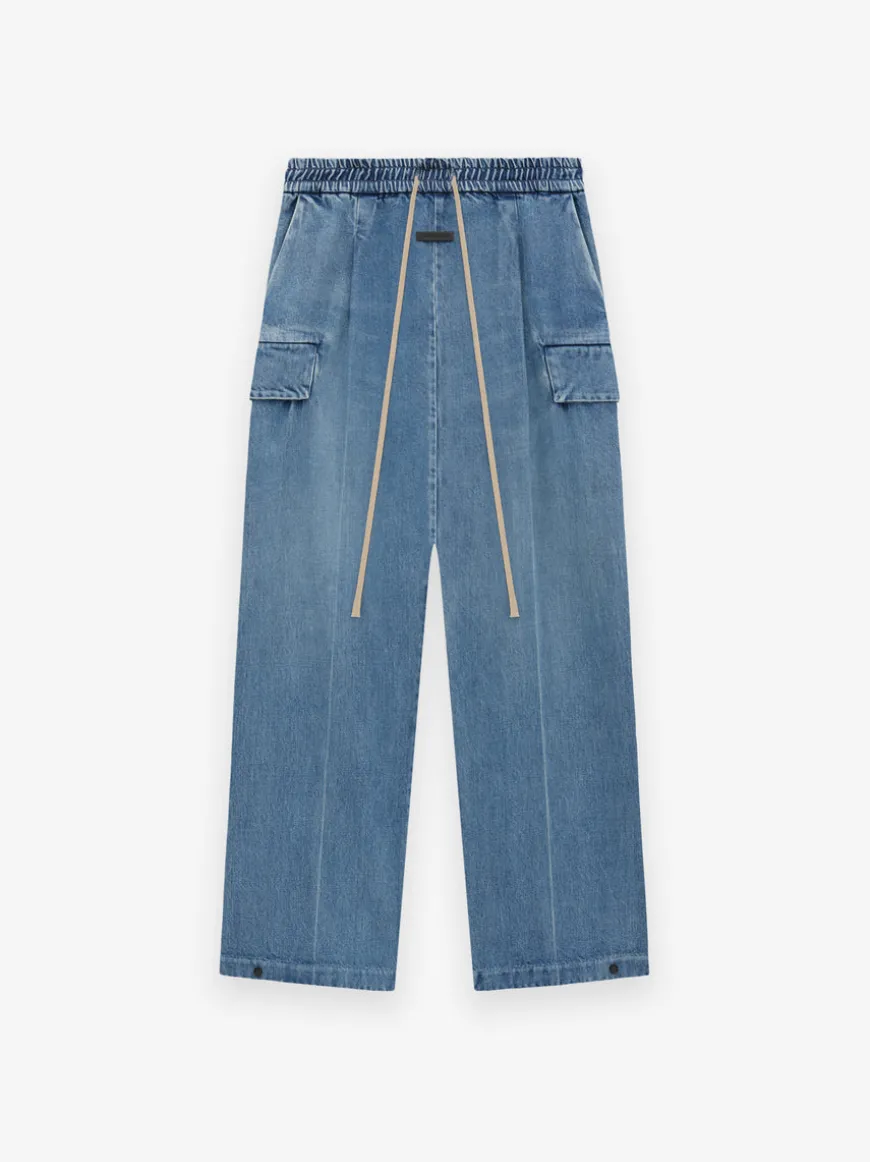 Denim Cargo Pant