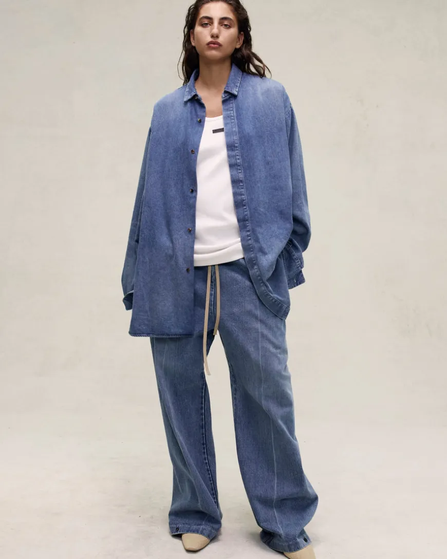 Denim Cargo Pant
