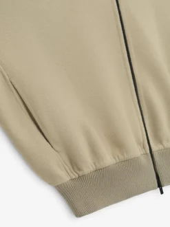 Double Wool Cashmere Hooded Bomber