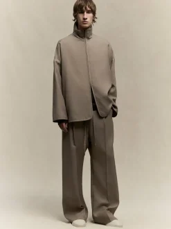Drawstring Wide Leg Pant