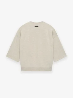 Fine Knit Henley Tee