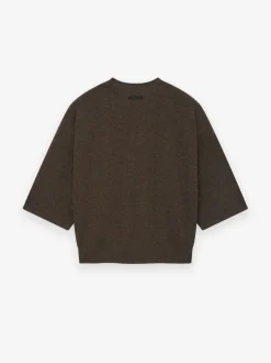 Fine Knit Henley Tee