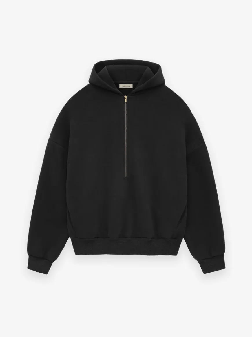 Fleece Half Zip Hoodie
