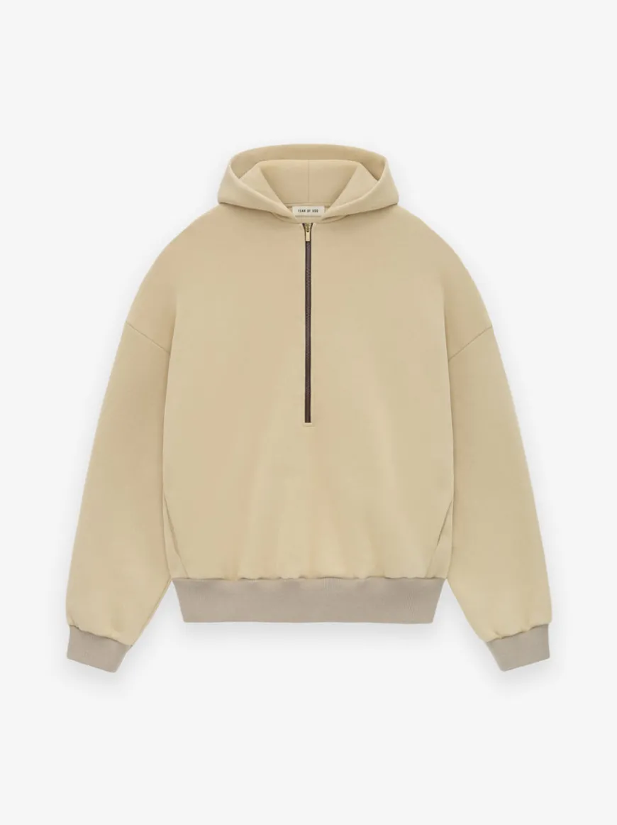 Fleece Half Zip Hoodie