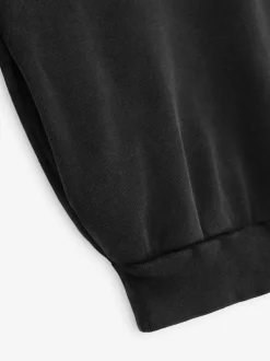 French Terry Overlapped Hoodie