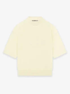 Heavy Jersey 3/4 Mock Tee