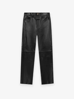 Leather 5 Pocket Pants