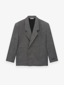 Melange Wool Linen Classic Blazer
