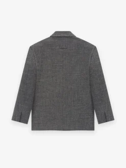Melange Wool Linen Classic Blazer