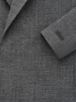 Melange Wool Linen Classic Blazer