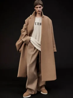 Melton Wool Overcoat