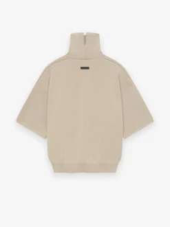 Merino Knit High Neck Tee