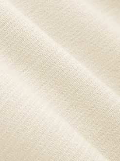 Merino Short Sleeve Polo Sweater