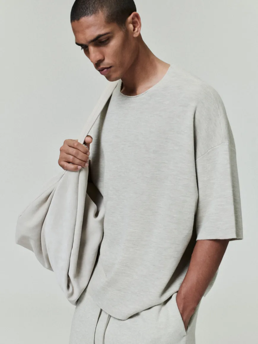 Merino Short Sleeve Sweater