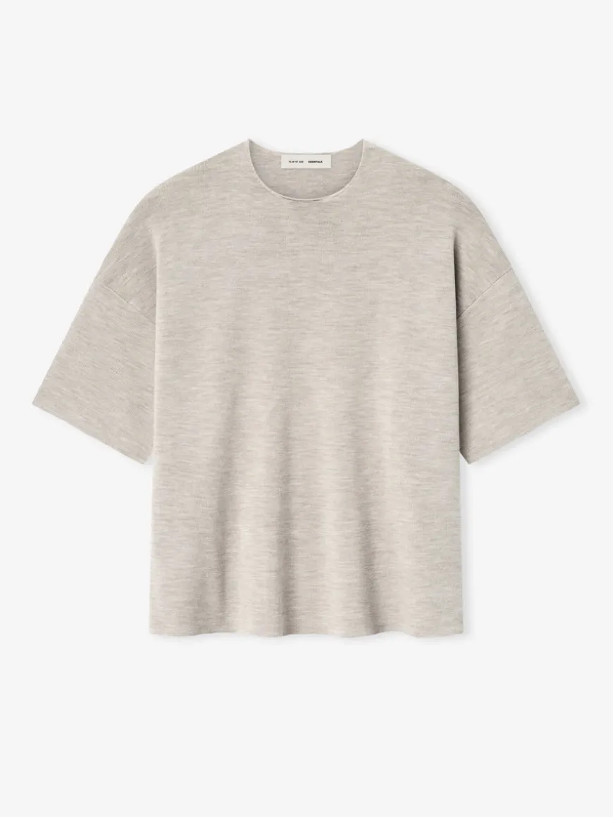 Merino Short Sleeve Sweater