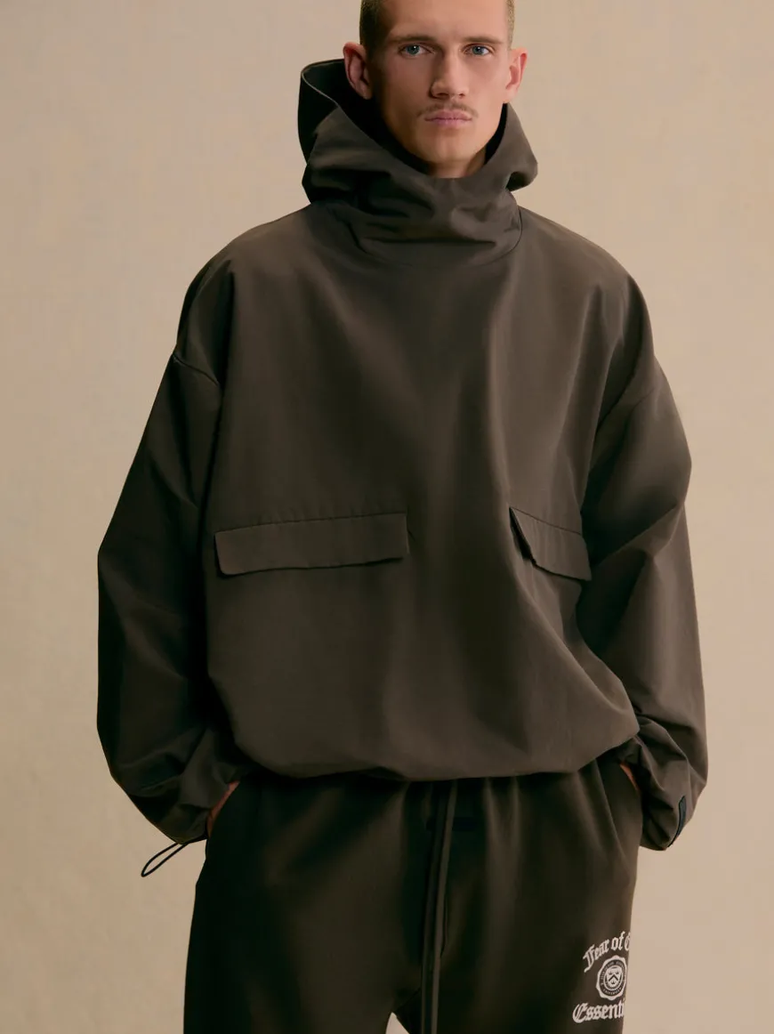 Military Nylon Hooded Anorak