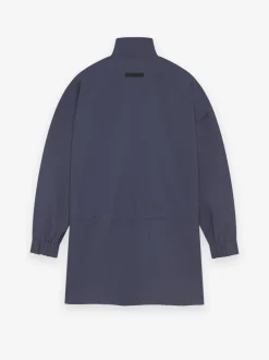 Military Nylon Mockneck Anorak