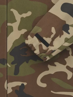 Military Nylon Trench Jacket