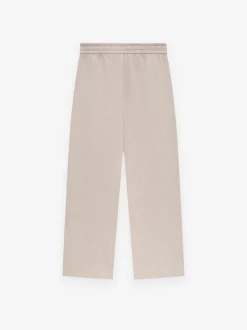Military Wool Wide Leg Pants