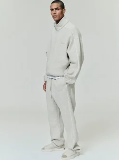 Modern Fleece Track Jacket With Piping
