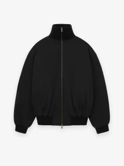 Nylon Wool Bomber