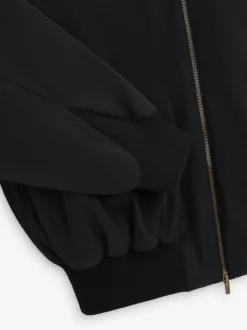 Nylon Wool Bomber
