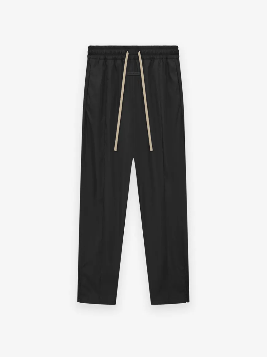 Nylon Wool Center Seam Track Pant