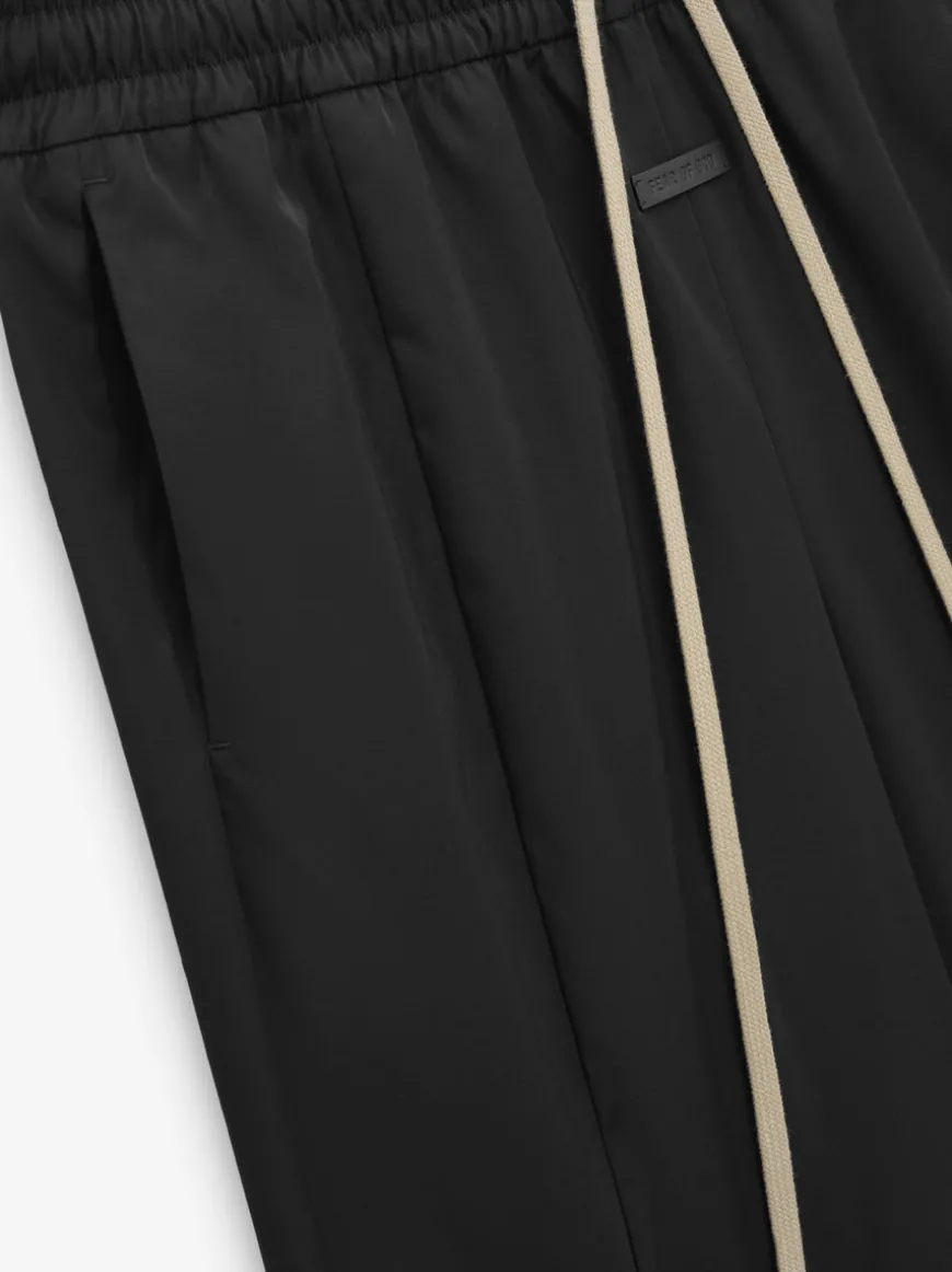 Nylon Wool Center Seam Track Pant