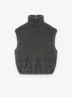 Polar Fleece High Neck Muscle Tee