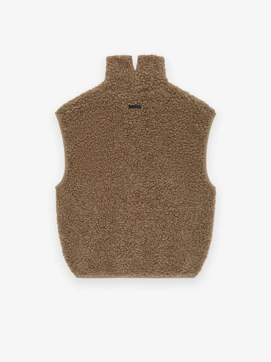 Polar Fleece High Neck Muscle Tee