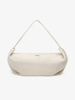 Suede Shell Bag