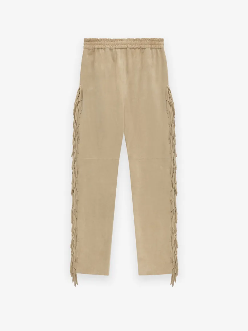 Suede Side Fringe Forum Pant