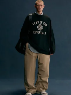 Textured Nylon Utility Pant