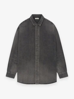 Vented Denim Shirt