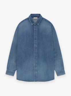 Vented Denim Shirt