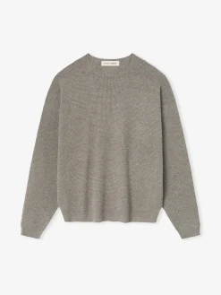 Waffle Crewneck Sweater