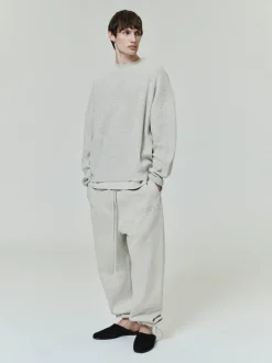 Waffle Crewneck Sweater