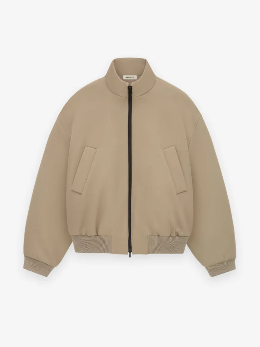Weighted Twill Bomber