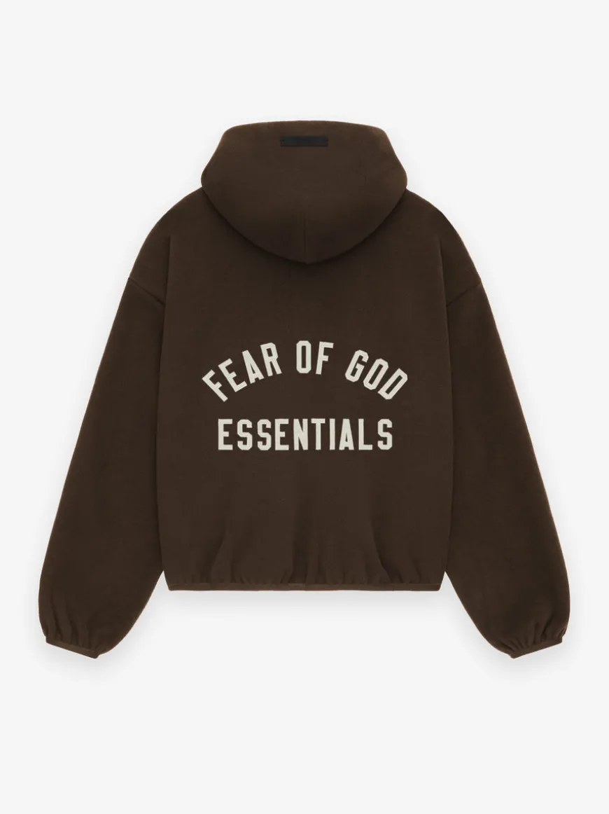 Women's Brushed Hooded Bomber