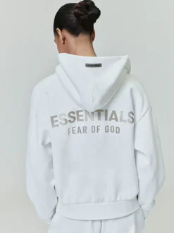 Womens Classic Fleece Zip-Up Hoodie