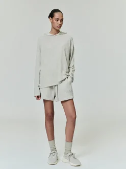 Womens Long Sleeve Jersey Hoodie