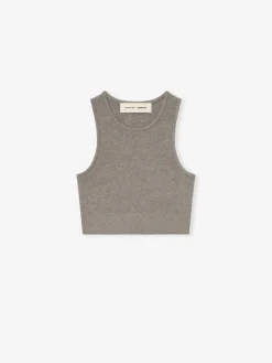 Womens Soft Rib Knit Sport Tank