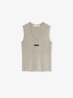 Womens Soft Rib Knit Tank
