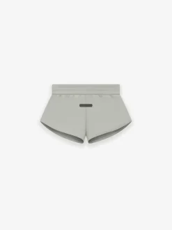 Womens Suede Fleece Short