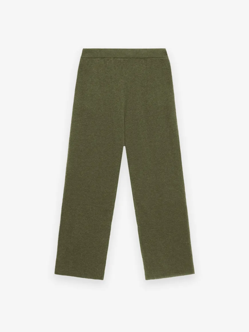 Womens Waffle Relaxed Pant